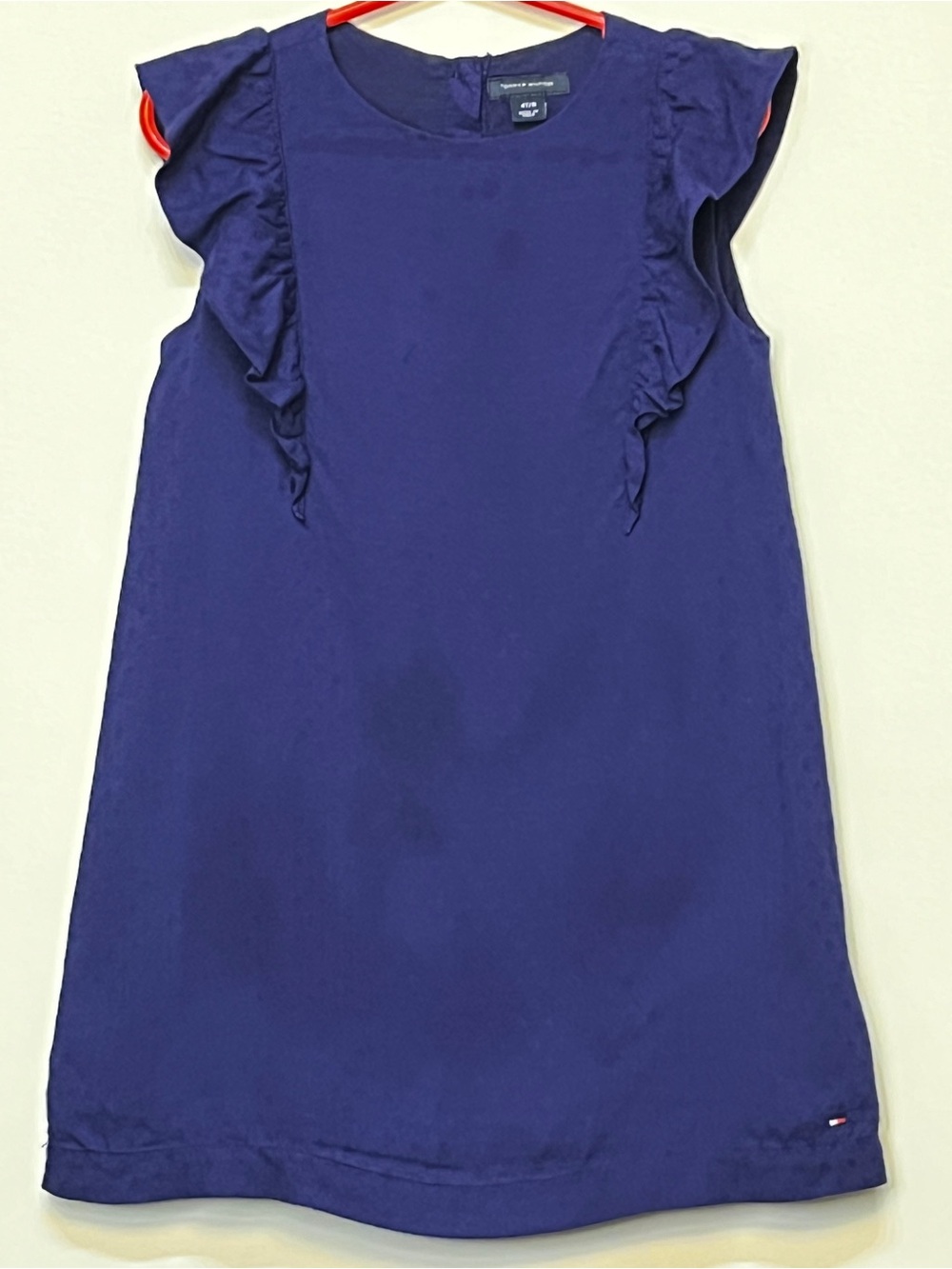 🔥 FLASH SALE 👇🏻🔥 Tommy Hilfiger Deep Navy Girls Dress - Size 4T -GREAT CONDITION - Picture 5 of 10
